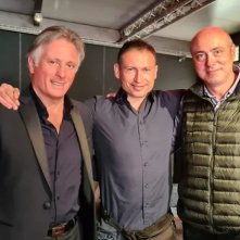 Uno strano weekend al mare: una foto dal set