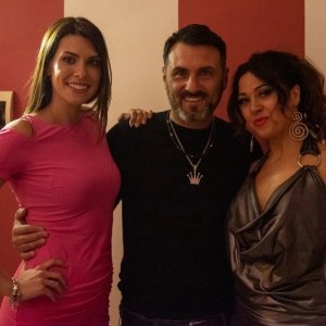 Uno strano weekend al mare: una foto dal set