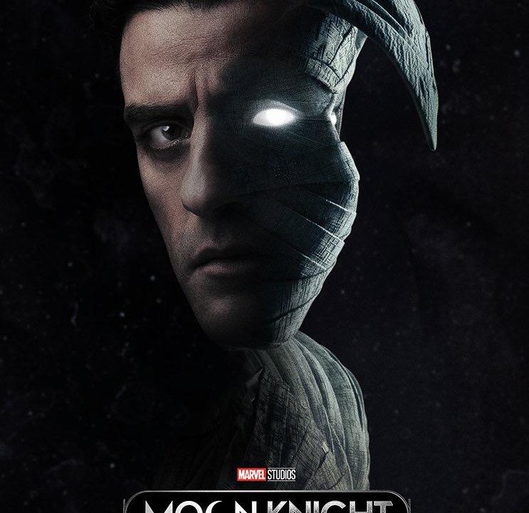 Oscar Isaac nei panni di Moon Knight