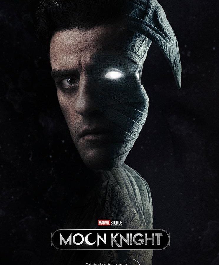 Oscar Isaac nei panni di Moon Knight