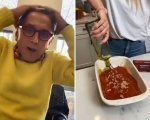 Bruno Barbieri: la sua esilarante reazione per la 'ricetta horror' degli spaghetti (VIDEO)