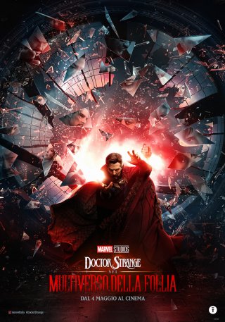 Locandina di Doctor Strange nel Multiverso della Follia
