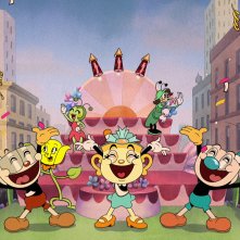 La serie di Cuphead! - una scena della serie