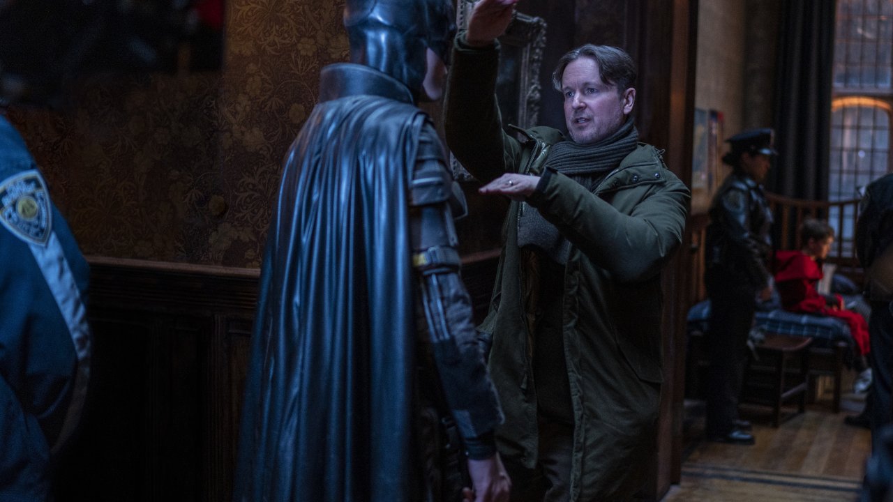Matt Reeves sul set di The Batman