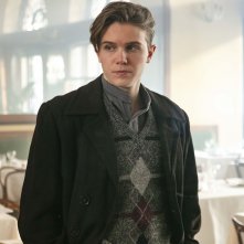 L'ombra del giorno: Costantino Seghi durante una scena del film