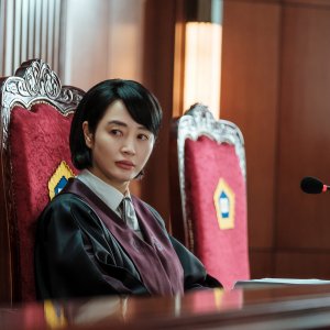 La giudice: Kim Hye-soo in una scena della serie