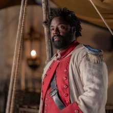 Cyrano: Kelvin Harrison Jr. durante una scena del film