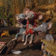 Lizzy e Red, amici per sempre: un momento del film animato