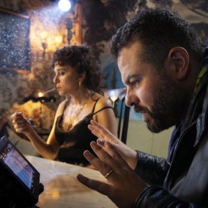 La vita bugiarda degli adulti: Valeria Golino sul set col regista Edoardo De Angelis