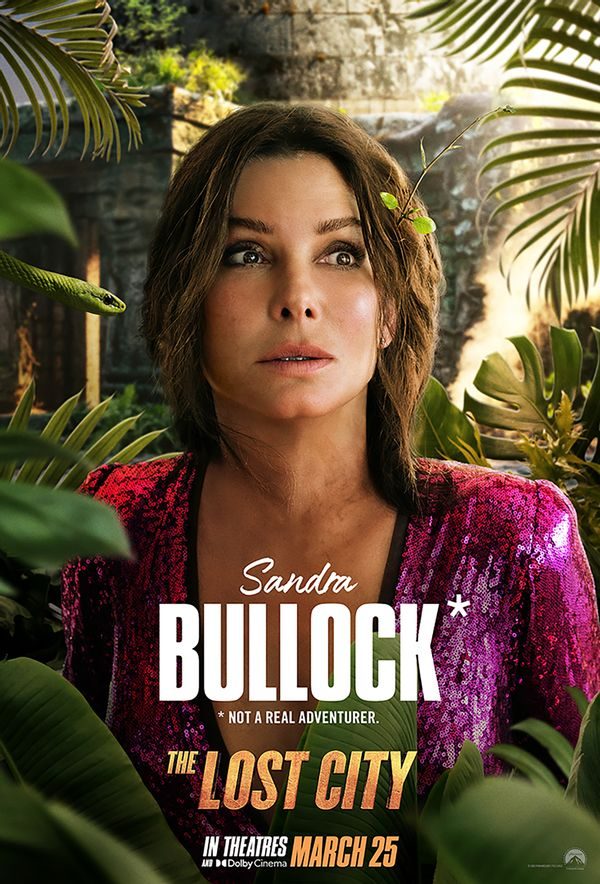 The Lost City Character Poster Sandra Bullock