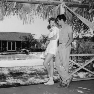 Lucy And Desi: Lucy Ball, Desi Arnaz in una foto d'archivio