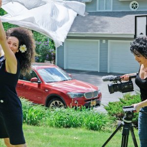 Be My Voice: Masih Alinejad sul set