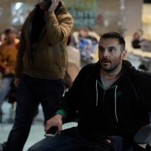 Parigi, tutto in una notte: Pio Marmai durante una scena