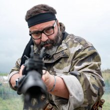 C'era una volta il crimine: Massimiliano Bruno in una scena del film