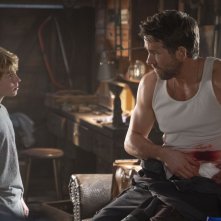 The Adam Project: Ryan Reynolds, Walker Scobell in una scena del film