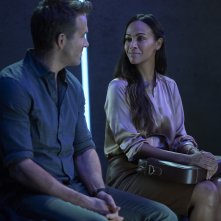 The Adam Project: Ryan Reynolds, Zoe Saldana in un'immagine