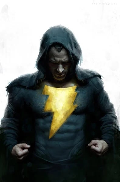 Black Adam Irvin Rodriguez Cover