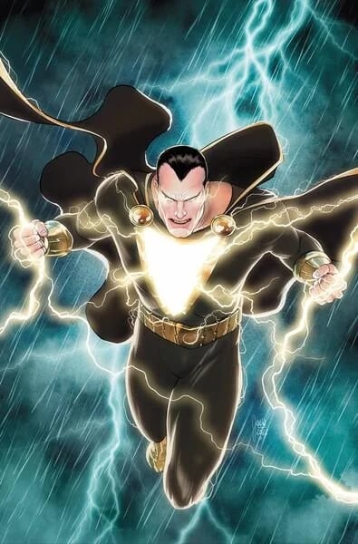 Black Adam Mikel Janin Variant Cover