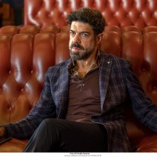 Corro da te: Pierfrancesco Favino durante una scena del film