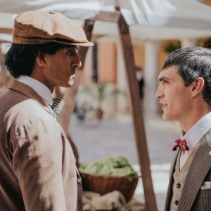 Hotel Portofino: Assad Zaman e Rocco Fasano in una scena della serie