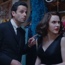 La fantastica signora Maisel 4: Rachel Brosnahan, Luke Kirby in un'immagine