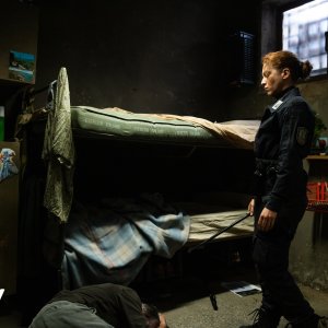 Il Re: Isabella Ragonese in una scena della serie Sky