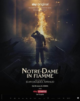 Locandina di Notre-Dame in fiamme