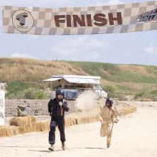 Altrimenti ci arrabbiamo: Edoardo Pesce e Alessandro Roja in un momento del film