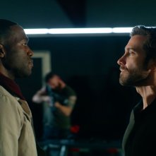 Ambulance: Jake Gyllenhaal e Yahya Abdul-Mateen II in un'immagine