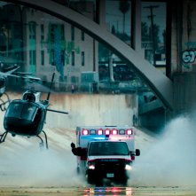 Ambulance: una scena action del film