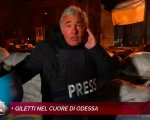 Non è l'Arena: Massimo Giletti sotto le bombe di Odessa, costretto a rifugiarsi in albergo