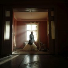 Spencer: Kristen Stewart in una scena