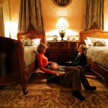 Spencer: Kristen Stewart durante una scena