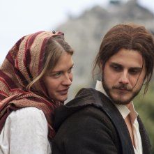 Il muto di Gallura: Andrea Arcangeli e Syama Rayner in una scena del film