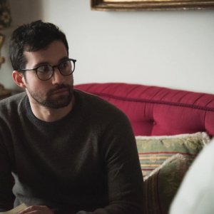 La ballata dei gusci infranti: Simone Riccioni in una scena del film