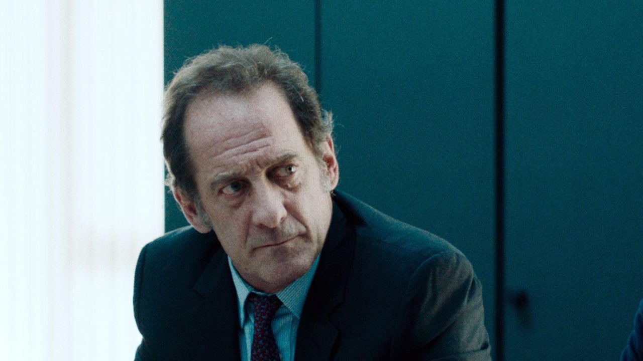 Un primo piano di Vincent Lindon