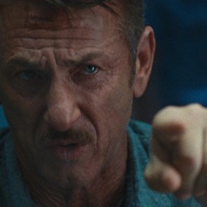 Una vita in fuga: Sean Penn in un primo piano