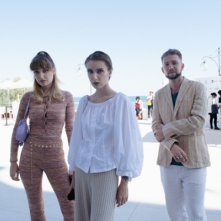 Lea Borniotto in una foto con Vera Borniotto e Edoardo Nervi