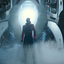 Sonic 2 - Il Film: Jim Carrey durante una scena