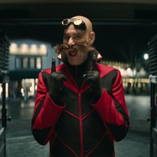 Sonic 2 - Il Film: Jim Carrey in una scena
