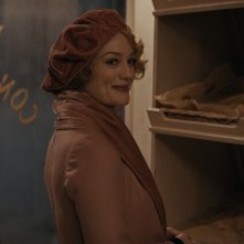 Animali Fantastici - I segreti di Silente: Alison Sudol durante una scena