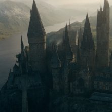 Animali Fantastici - I segreti di Silente: il castello di Hogwarts in una scena