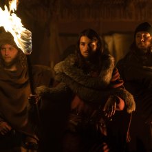 The Northman: Gustav Lindh, Jack Gassmann, Edgar Abram in una scena