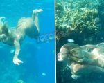 Valeria Marini a Sharm El Sheikh: le foto sott'acqua fanno girare la testa ai follower