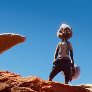 Hopper e il tempio perduto: una scena del film animato