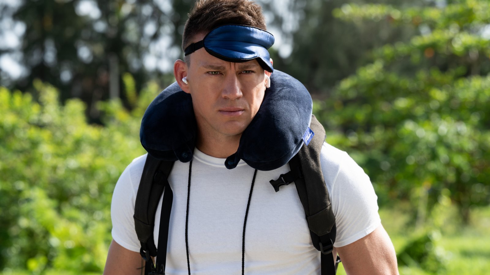 Channing Tatum in una scena di The Lost City