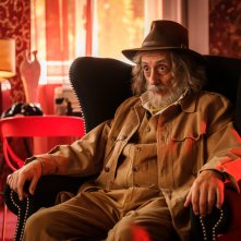 Il sesso degli angeli: Massimo Ceccherini durante una scena