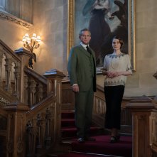 Downton Abbey II - Una nuova Era: Hugh Bonneville, Michelle Dockery in una scena del film