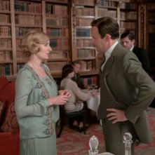 Downton Abbey II - Una nuova Era: Harry Hadden-Paton, Laura Carmichael in una scena del film