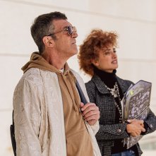 Finale a sorpresa - Official Competition: Penelope Cruz con Antonio Banderans in una scena